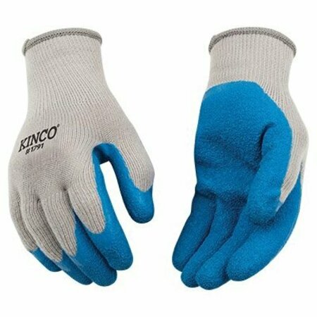 KINCO 3Pk Lg Poly Gry Glove 1791-3PK-L